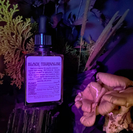 Black Tourmaline Ritual Gem Essence