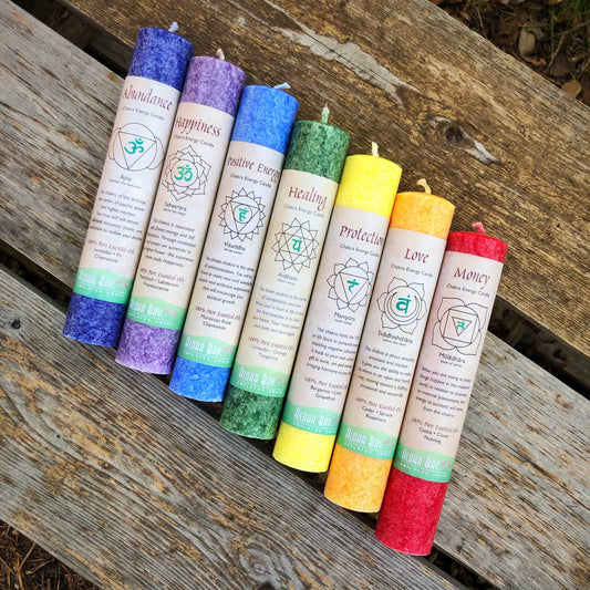 Chakra Pillar Candles