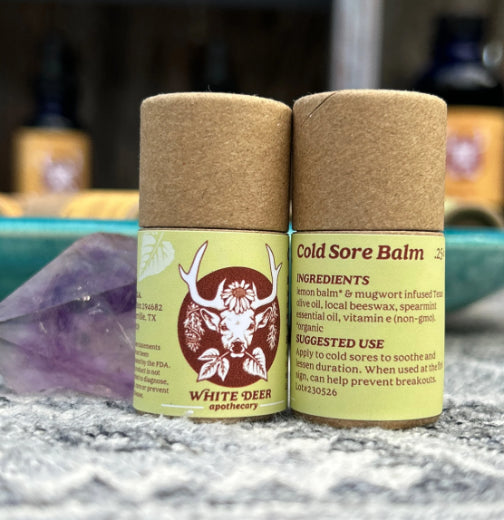 Cold Sore Balm - White Deer Apothecary