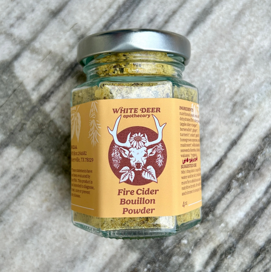 Fire Cider Bouillon Powder - White Deer Apothecary