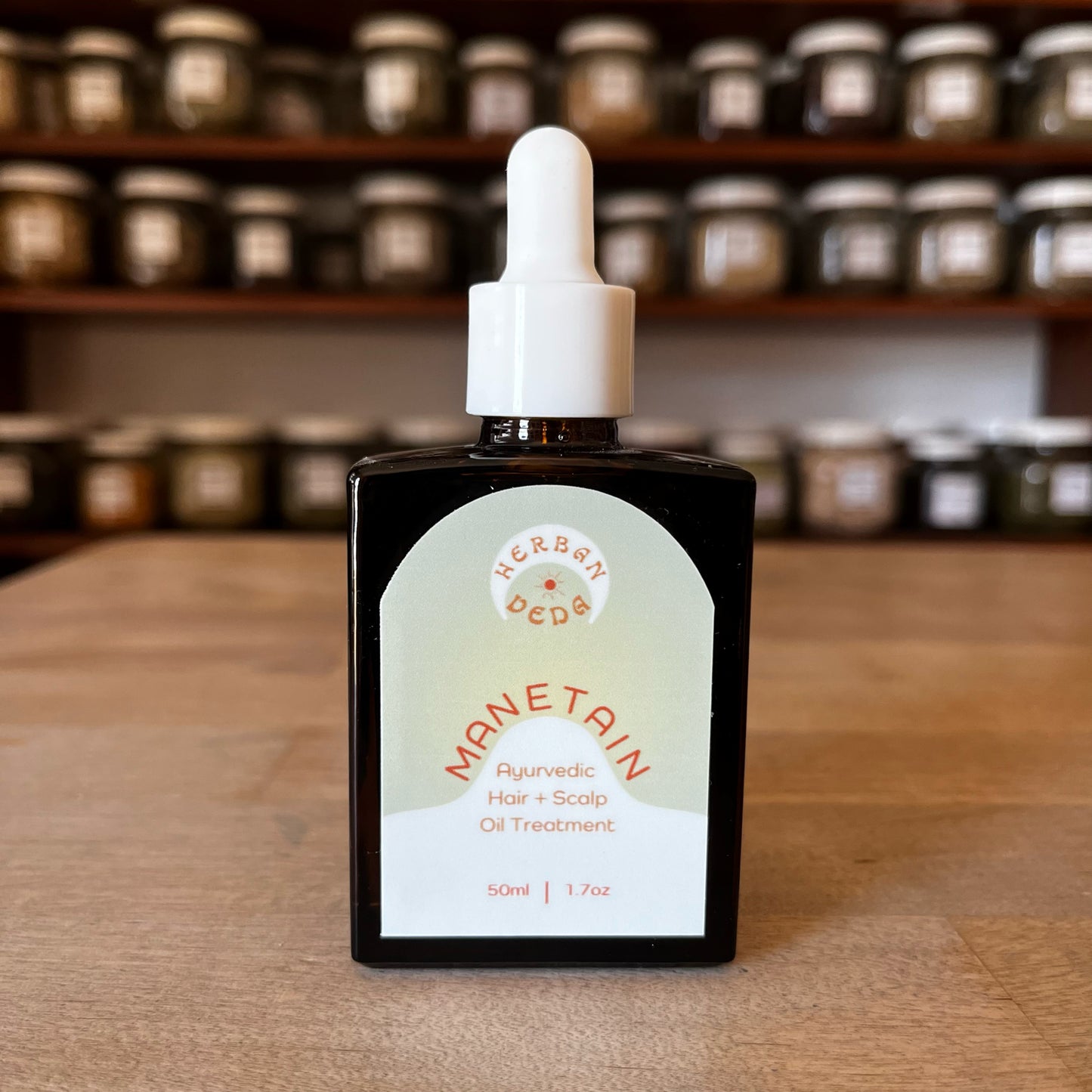 Manetain Herban Veda Hair Oil - 1.7 oz