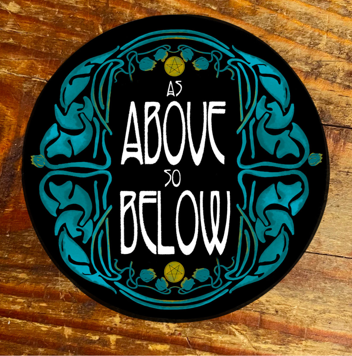 As Above So Below Sticker