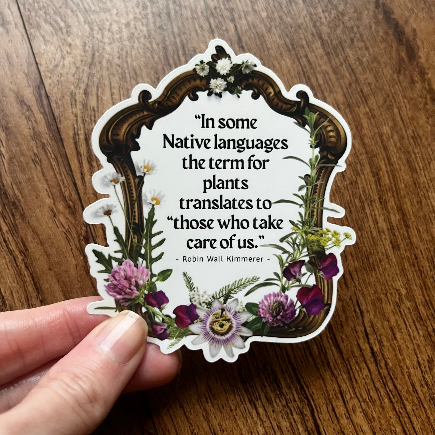 Native Language Sticker