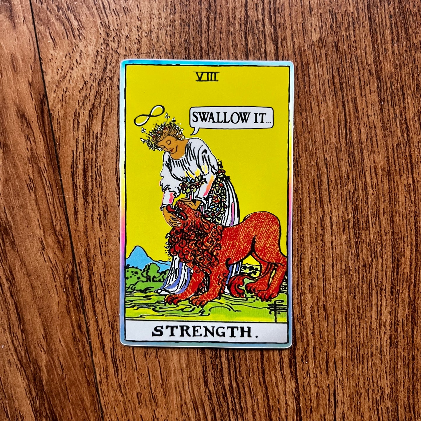 Strength Tarot Sticker