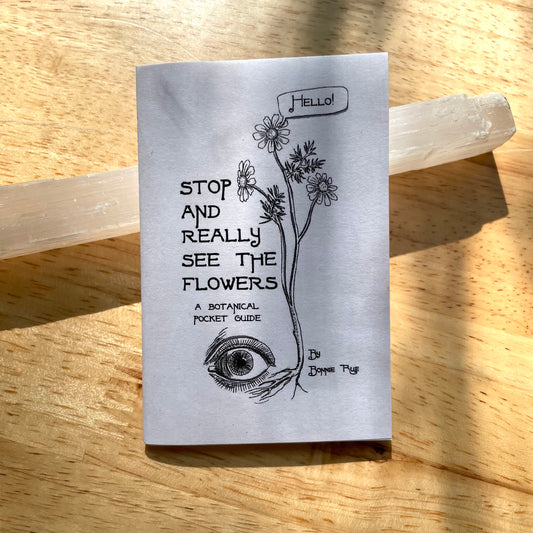 Stop & Really See the Flowers: Botanical Identification Pocket Guide