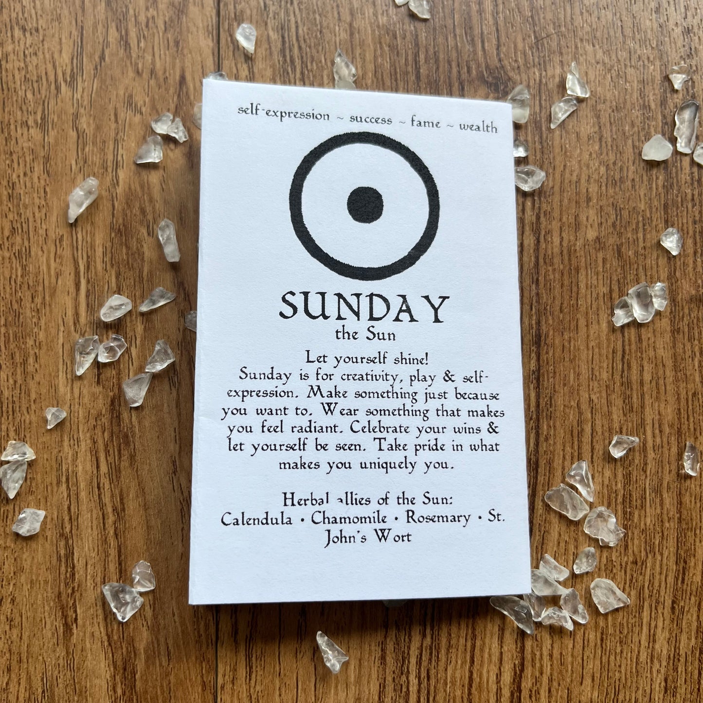 Planetary Days Mini Zine