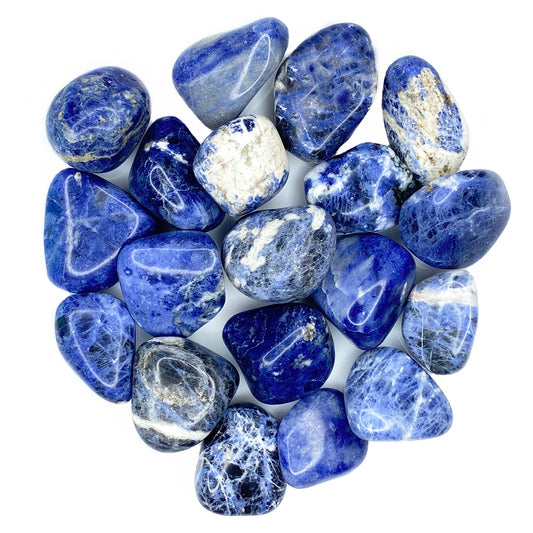 Sodalite, large tumbled
