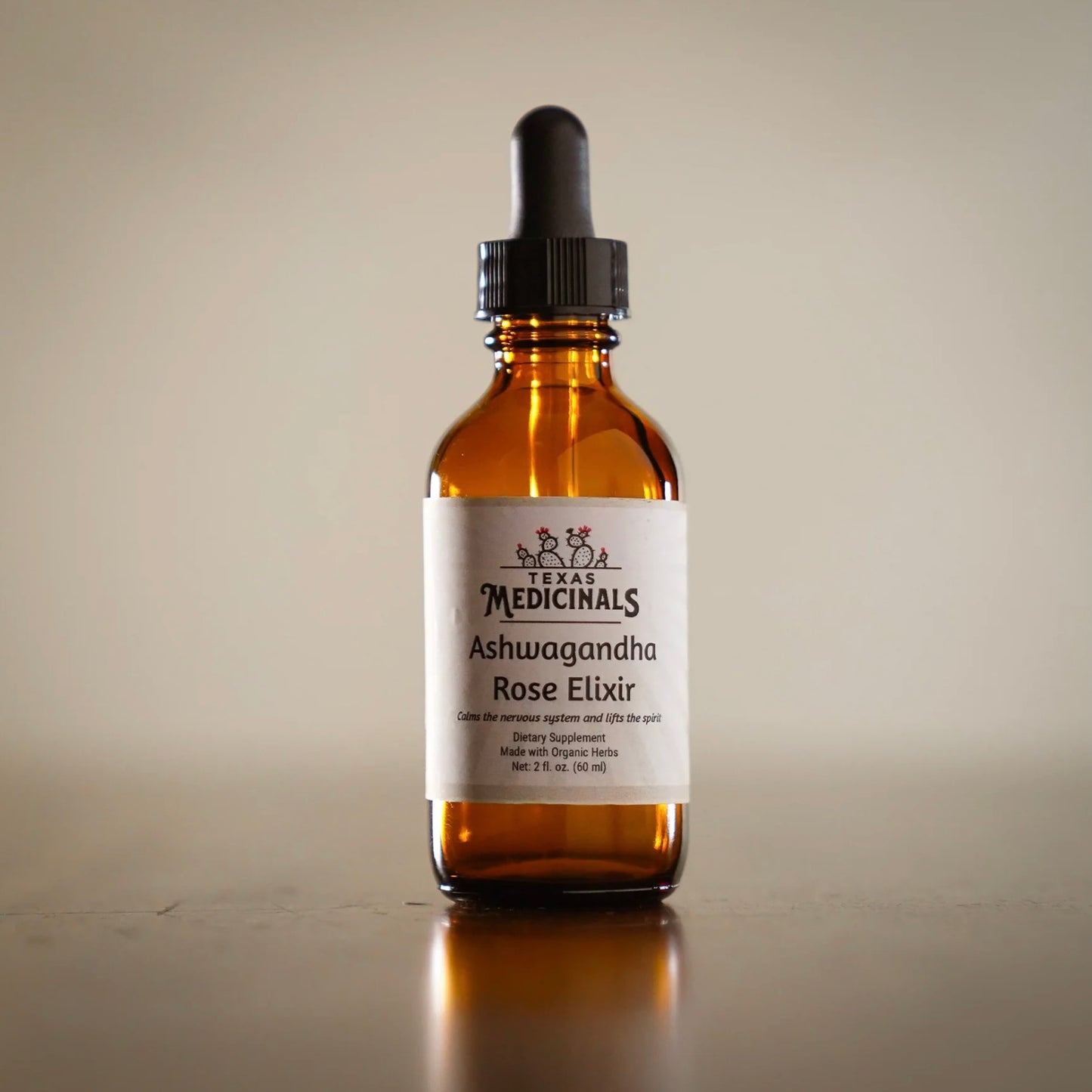 Ashwagandha Rose Elixir 2 oz.