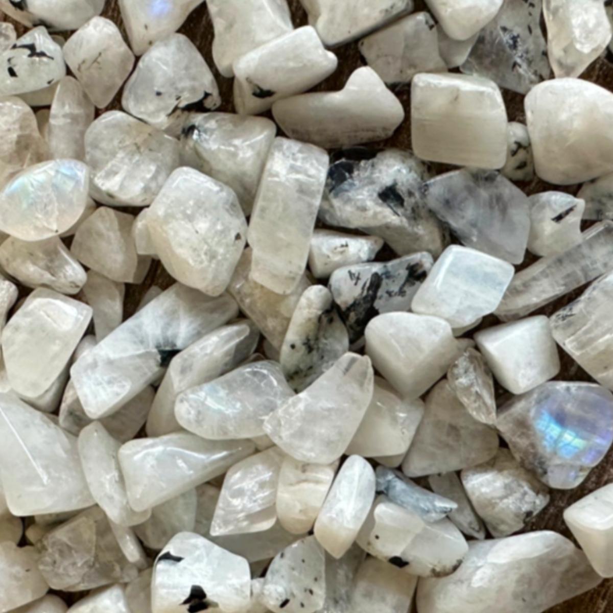 Tiny Rainbow Moonstone