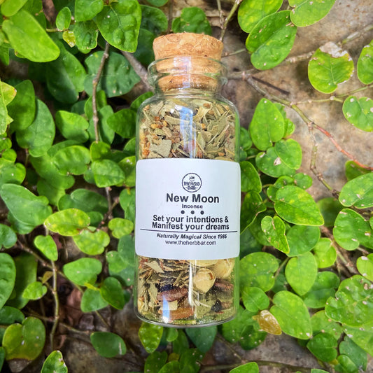 New Moon Incense Jar