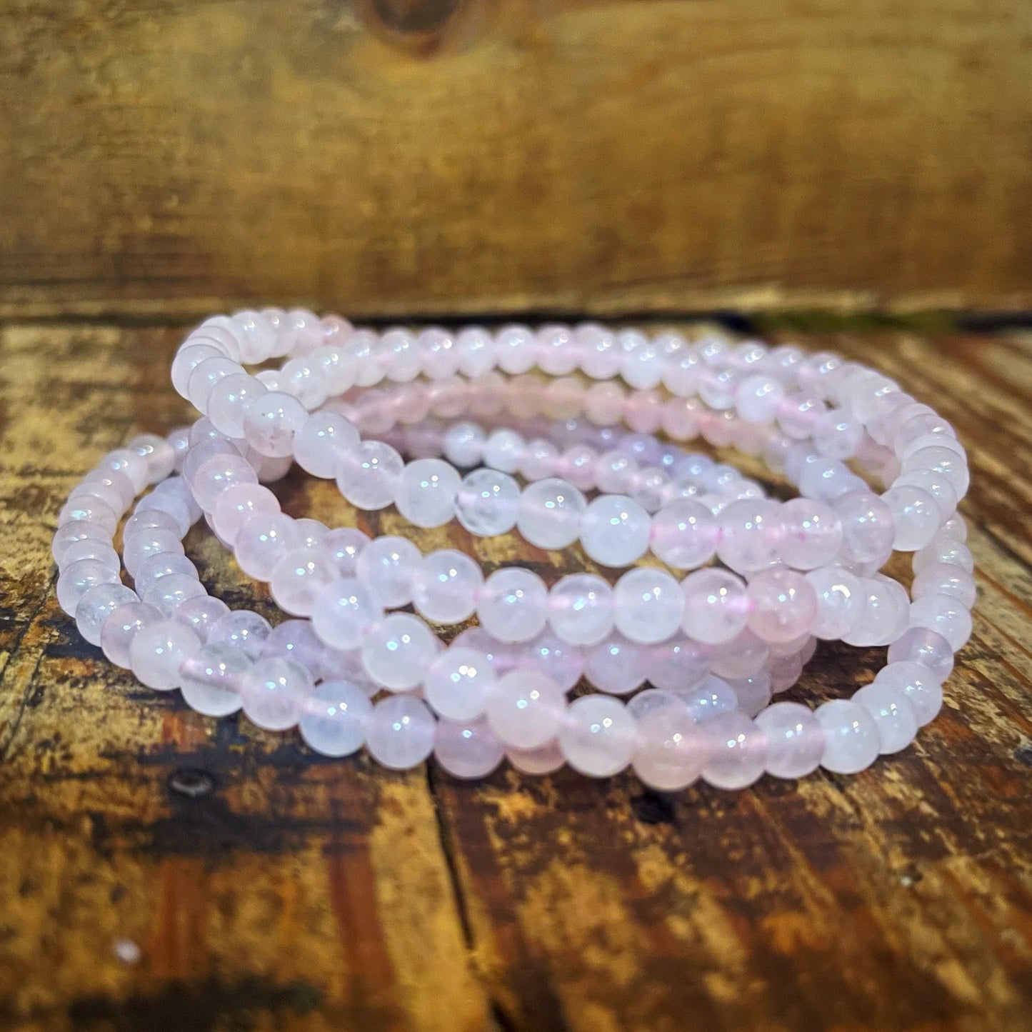 Rose Quartz 4mm Bracelet