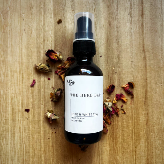 Rose and White Tea Facial Cleanser 2 oz