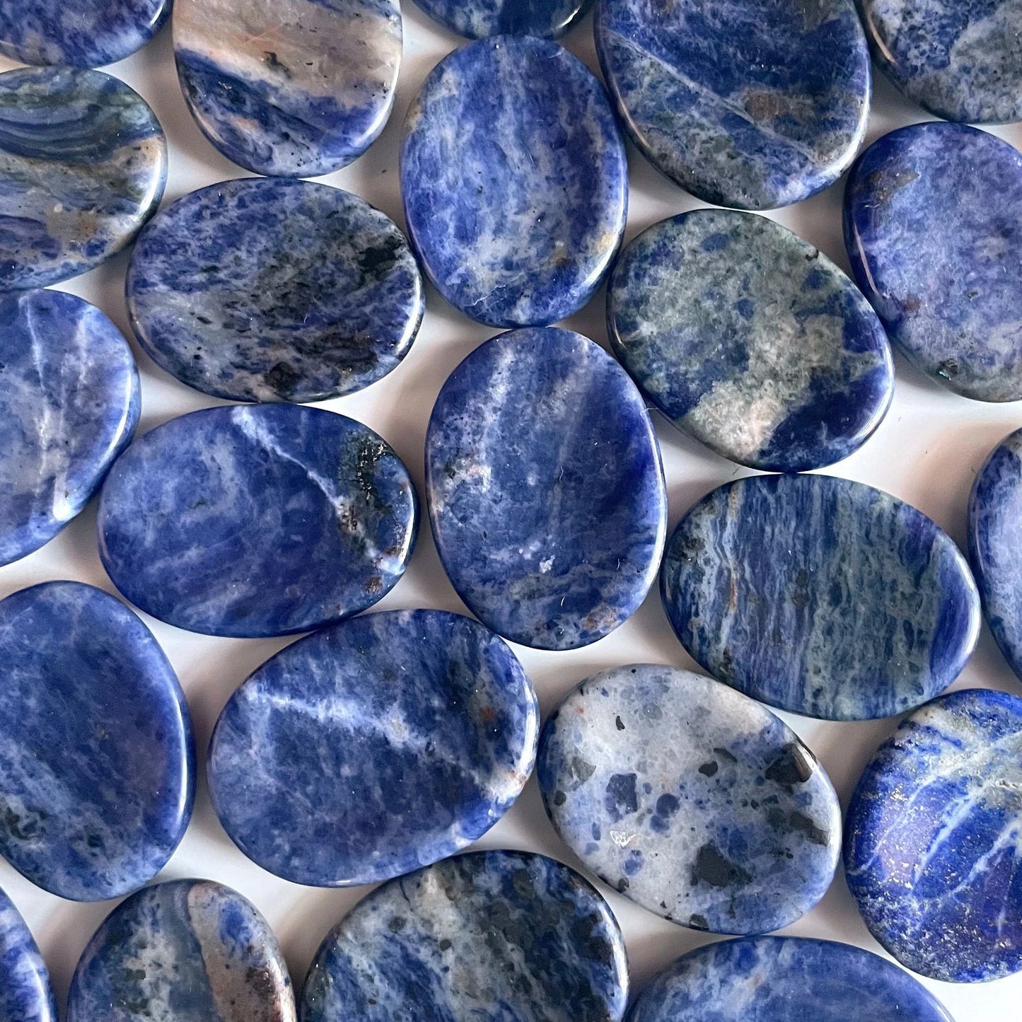 Sodalite Worry Stone