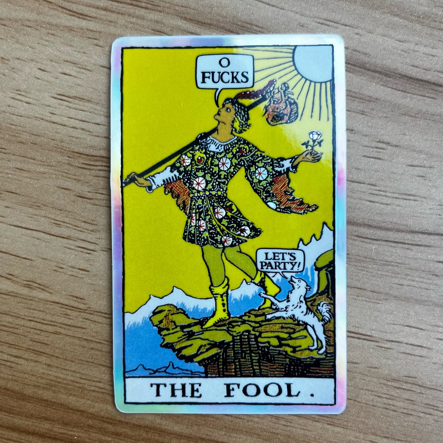 The Fool Tarot Sticker