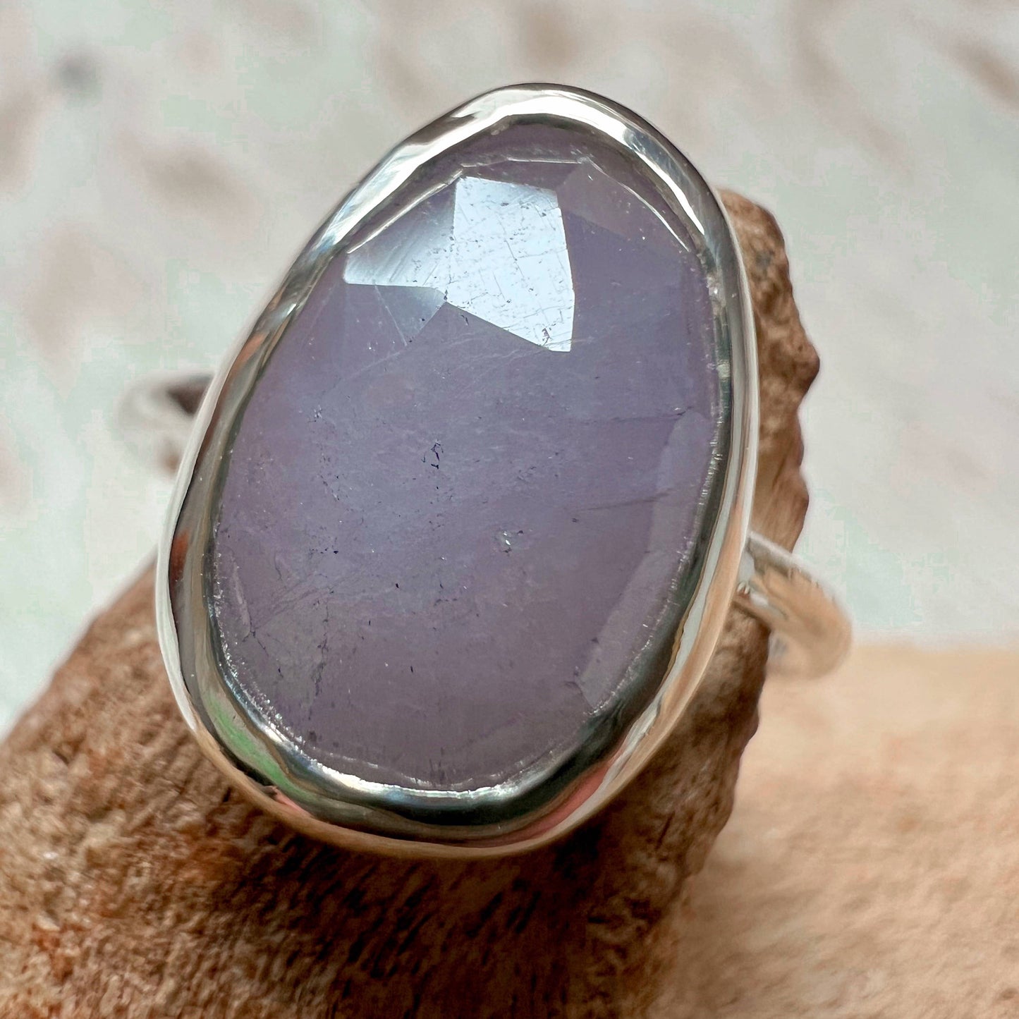 Sapphire & Silver Ring 