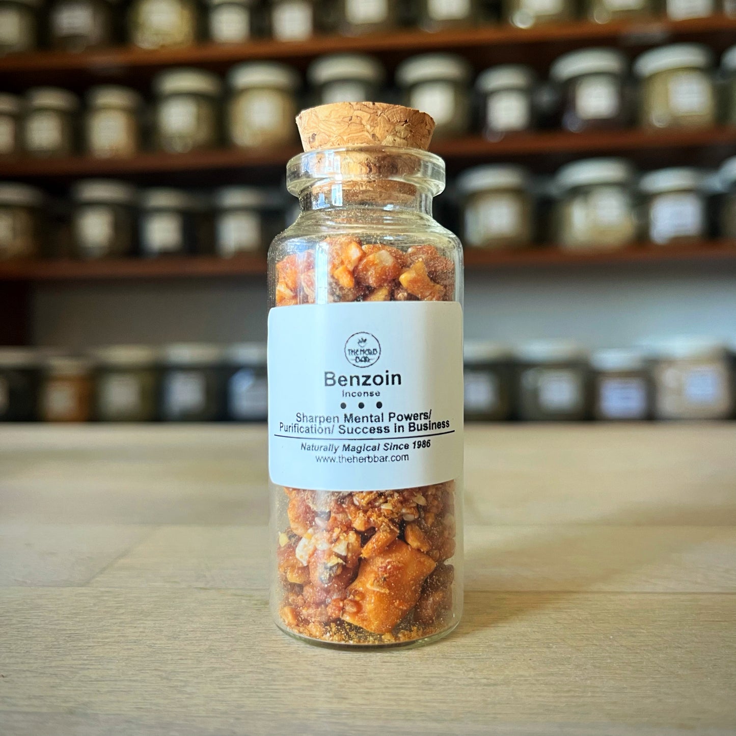 Benzoin of Sumatra Resin bottle