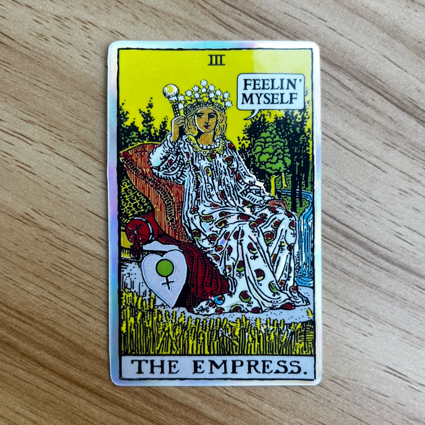 The Empress Tarot Sticker