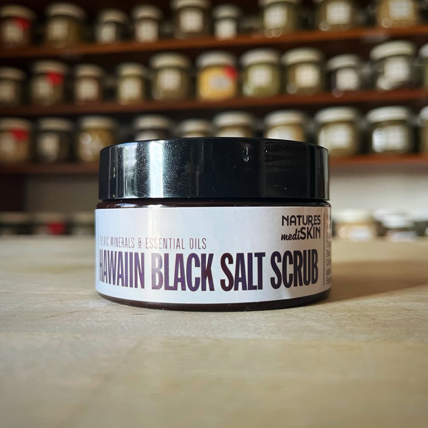 Black Salt Scrub