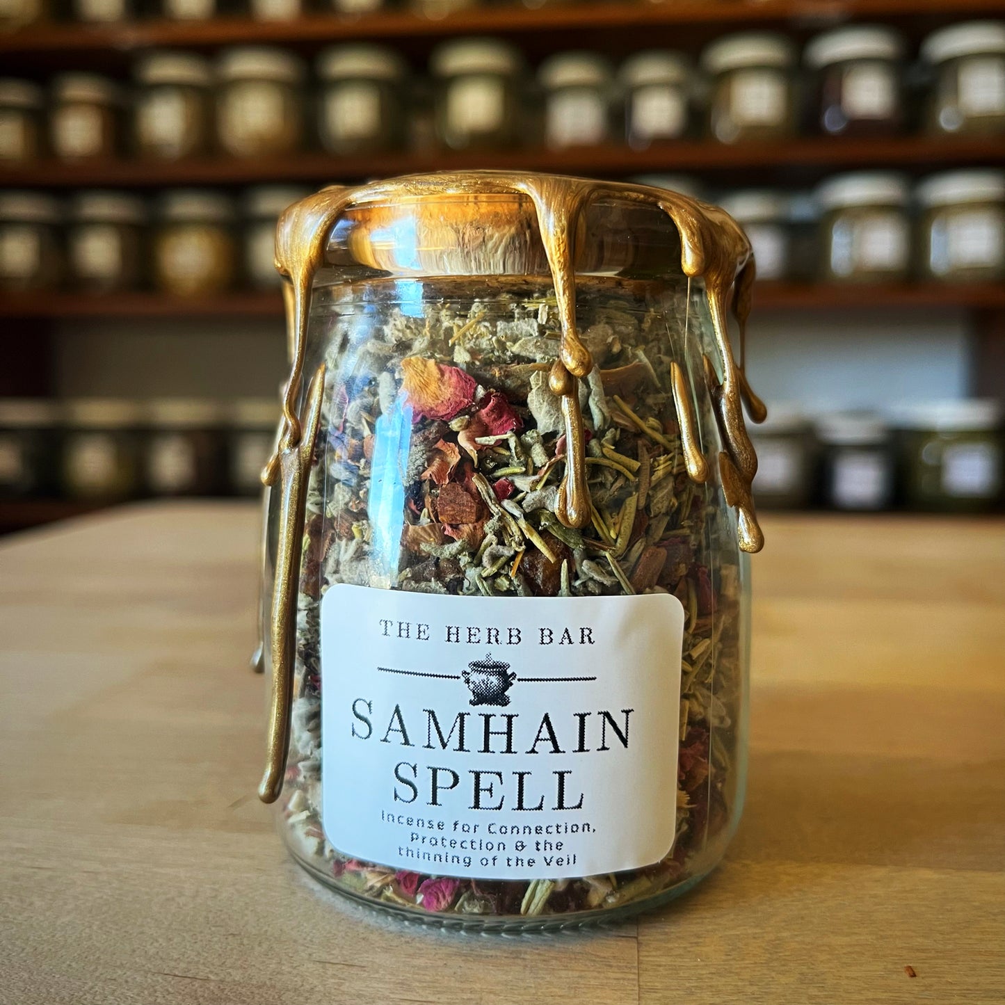 Samhain Spell Incense Jar