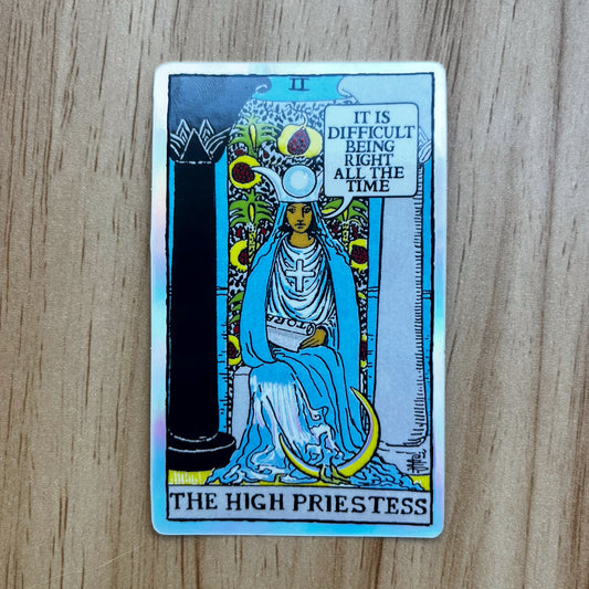 High Priestess Tarot Sticker
