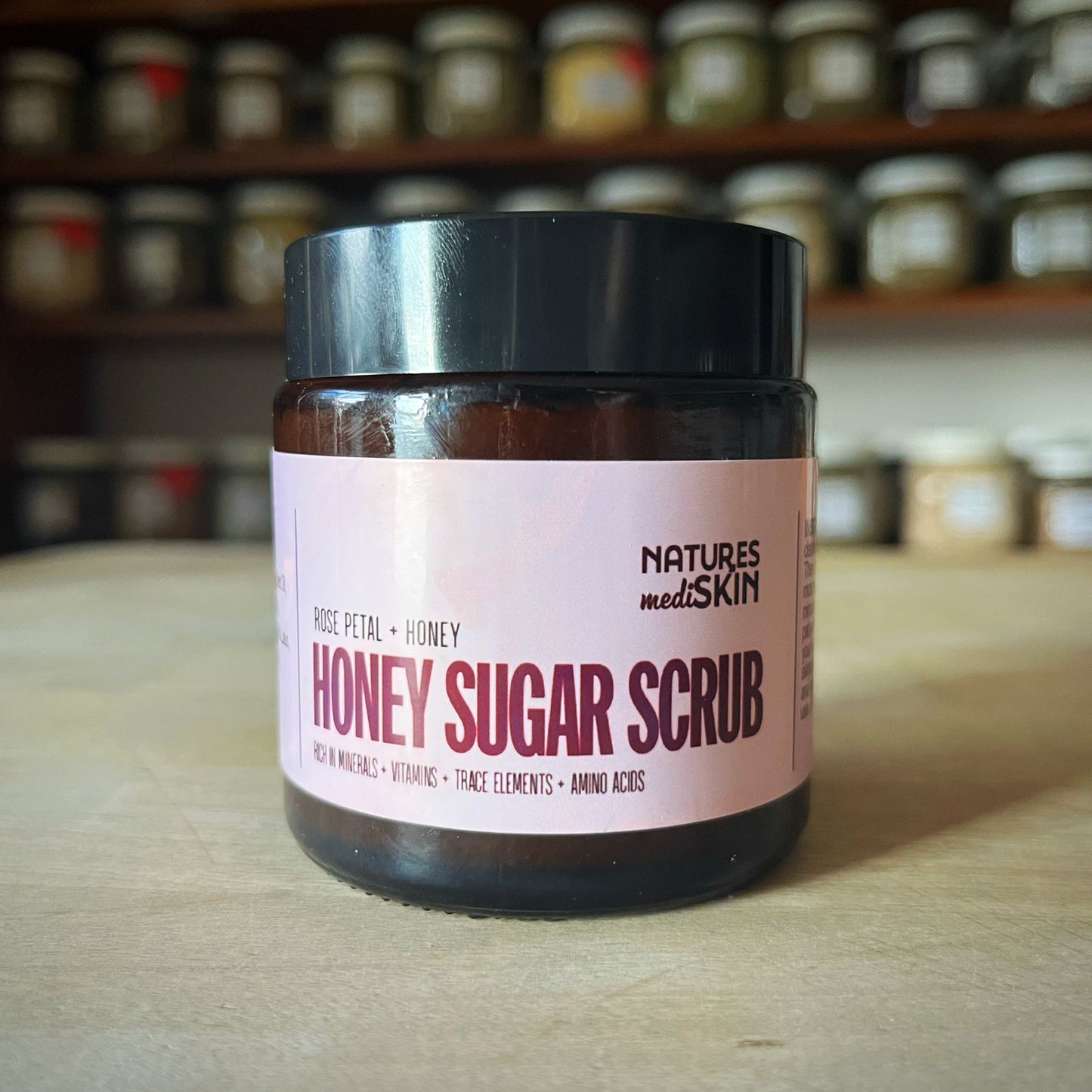 Rose Petal Honey Sugar Scrub 2 oz
