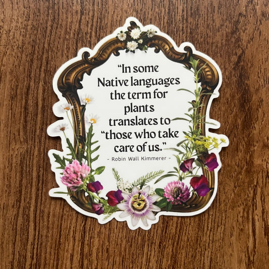 Native Language Sticker
