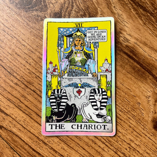 Chariot Tarot Sticker