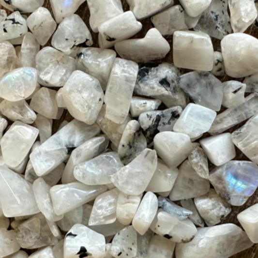 Tiny Rainbow Moonstone