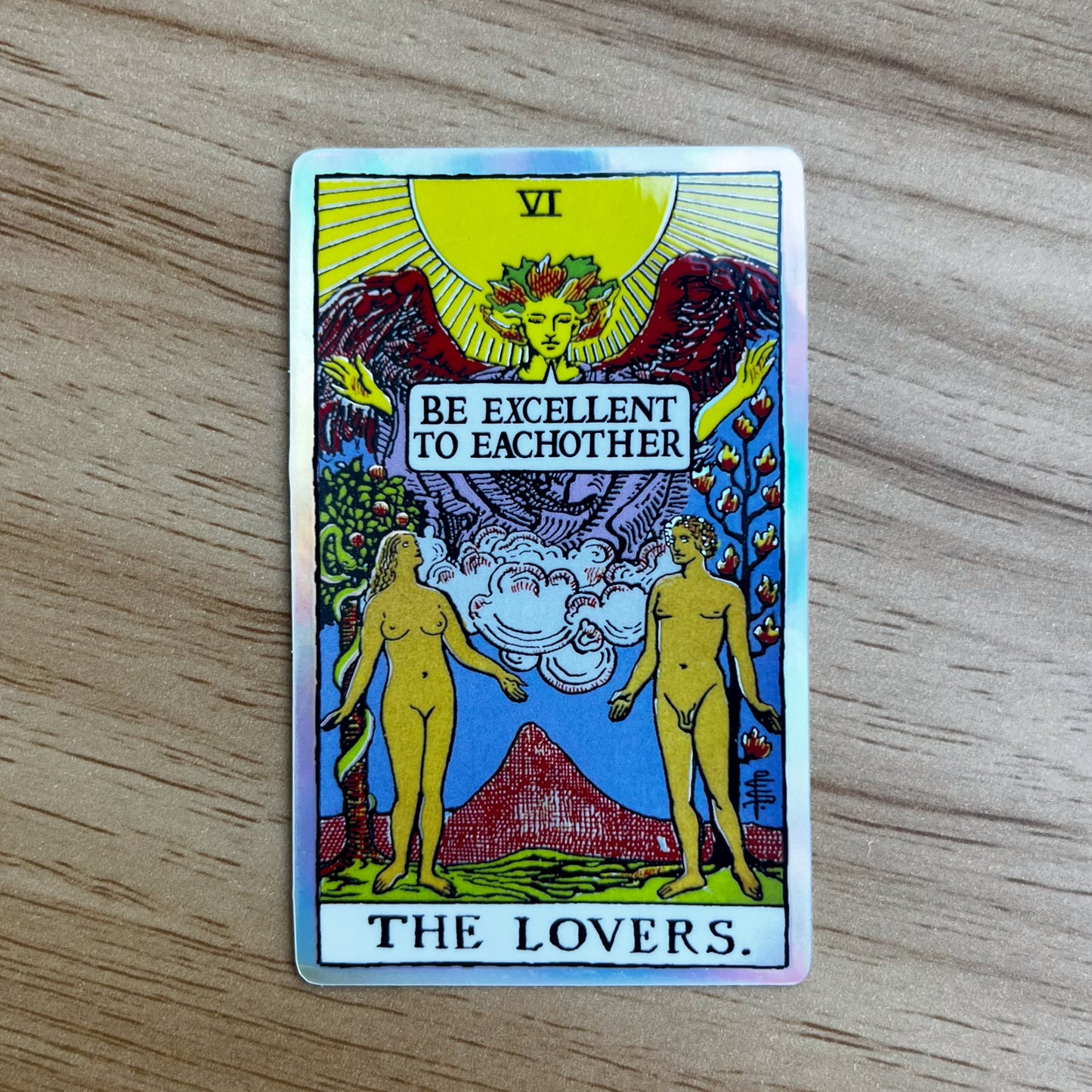Lovers Tarot Sticker
