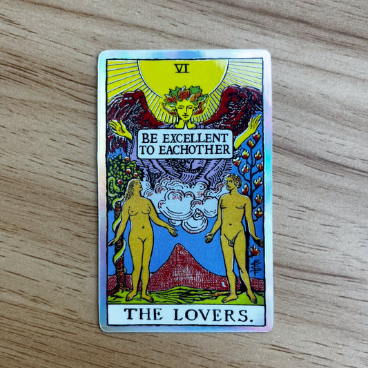Lovers Tarot Sticker