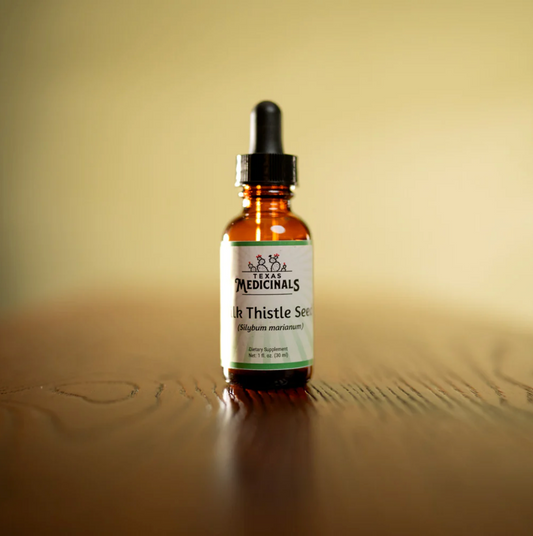 Milk Thistle Extract 1 oz Texas Medicinals