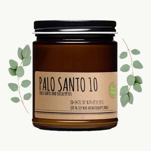 Palo Santo and Eucalyptus Candle 10
