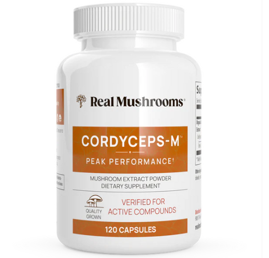 Real Mushrooms Organic Cordyceps Capsules