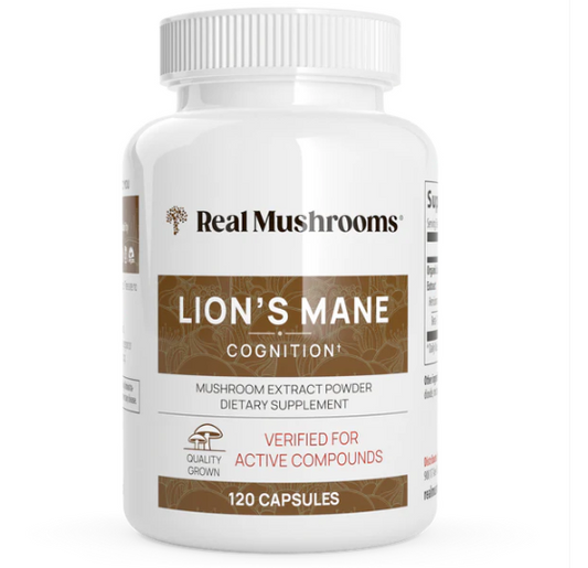 Real Mushrooms Organic Lions Mane Capsules