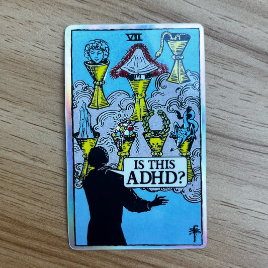 7 of Cups Tarot Sticker