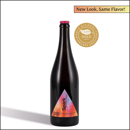 Three Spirit Spark • Non-Alcoholic Sparkling Alternative • The Party Starter