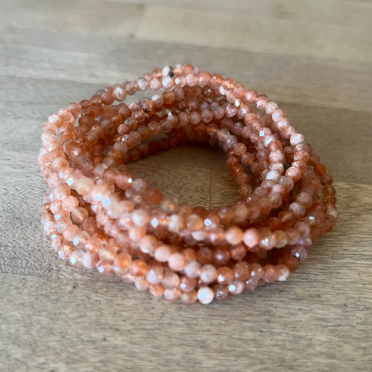 Sunstone Bracelet 4mm