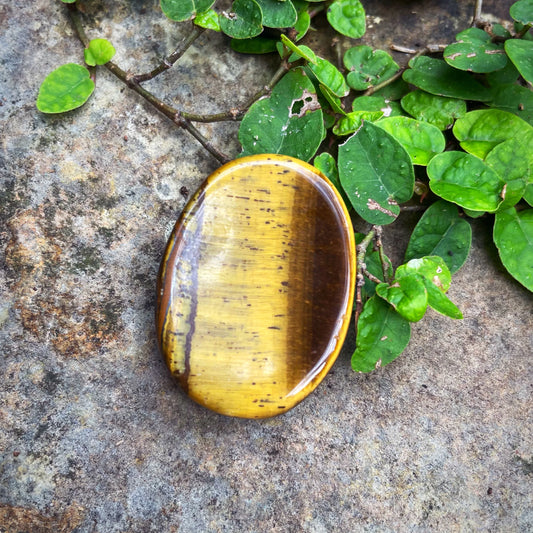 Tigers Eye Worry Stone