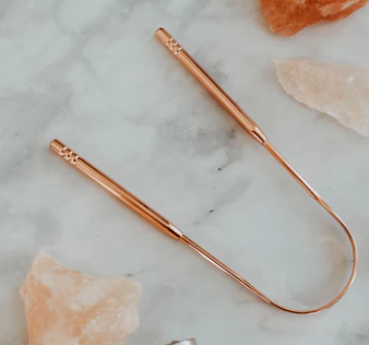 Tongue Scraper - Rose Gold