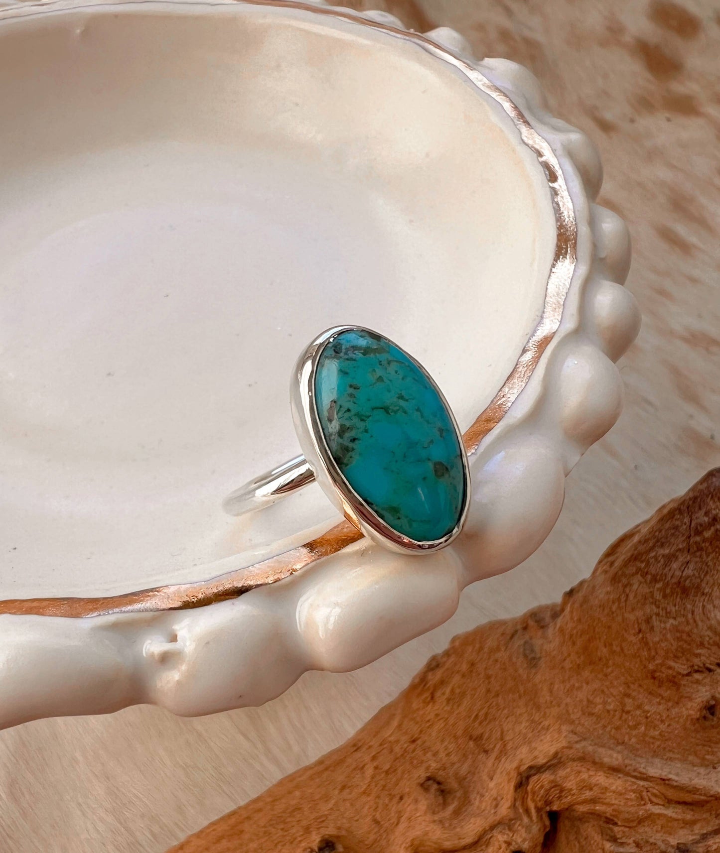 Turquoise & Silver ring