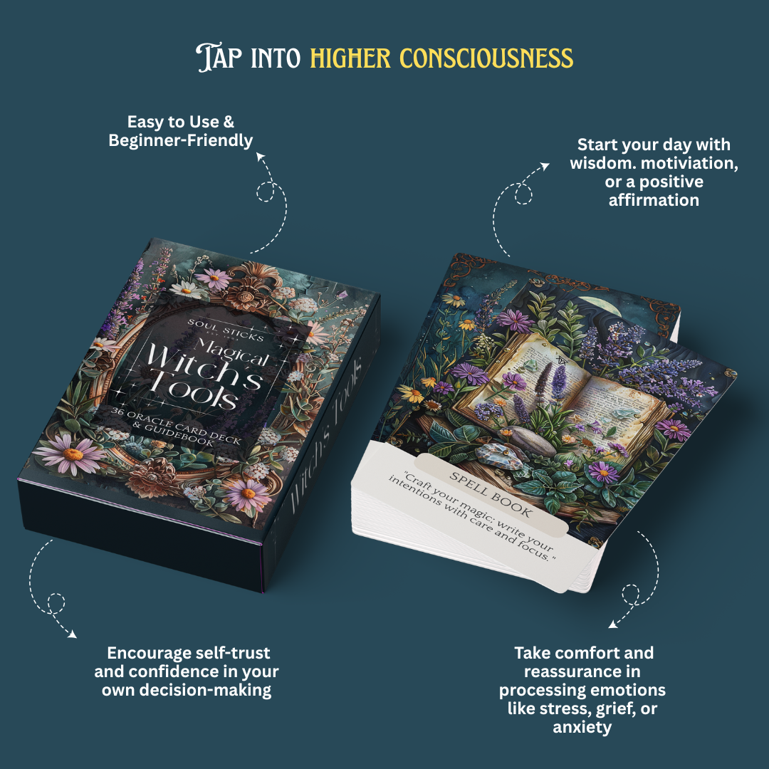 Oracle Card Deck - Magical Witch's Tools