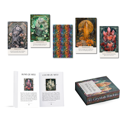 Oracle Card Deck - Crystals Wisdom