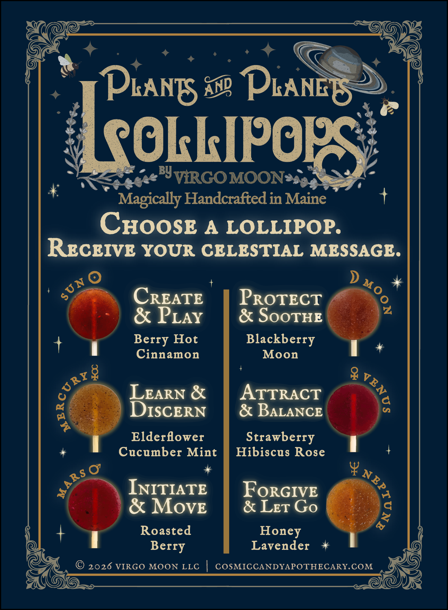 Plants & Planets Lollipops